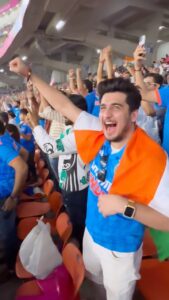 Bhavin Bhanushali Instagram - Epic win by Our Team India ❤️ 🇮🇳 @indiancricketteam 
#india #cricket #worldcup