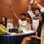 Bhavya Gowda Instagram - Auction went very well !! We have a fantastic team