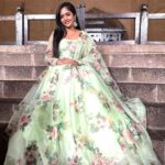 Bhavya Gowda Instagram - ✨ Outfit: @anthariya_ Jewels: @thespatika #bhavyagowda #bhavyagowda670 #geetha #geethaserial #kannada #kannadaactress #kannadasongs #kannadafilm #feature #post