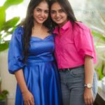 Bhavya Gowda Instagram - Happy birthday to you Divuuuu❤️ My second MOTHER🌎 You are my first best friend👭 you listen to me when no one else does, you make me feel good about yourself, and I will always be there for you no matter what happens🥰 As children, we fought and argued over everything, but as adults, you are the best sister, You are the one person I have always been able to count on and I love you more🫶🏻 The best advice i have got from my mother ever is. Be nice to your sister. Your friends will come and go, but you will always have your sister🥺 You have always been my greatest role model, my inspiration, my heroine and my cheerleader ❤️ Thanks for being my gossip partner 😂 Thank you for teaching me the lessons I needed to know, speaking the truths I needed to hear🙂 Thank you for all the cute clothes I stole from you over the years! 😂 Sadyakeeeee sakuuu ansutheee😝🙆🏻‍♀️ I love you sooooooo Muchhhhhh❤️ Bangalore, India