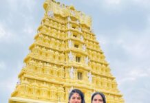 Bhavya Gowda Instagram - Happy birthday to you Divuuuu❤️ My second MOTHER🌎 You are my first best friend👭 you listen to me when no one else does, you make me feel good about yourself, and I will always be there for you no matter what happens🥰 As children, we fought and argued over everything, but as adults, you are the best sister, You are the one person I have always been able to count on and I love you more🫶🏻 The best advice i have got from my mother ever is. Be nice to your sister. Your friends will come and go, but you will always have your sister🥺 You have always been my greatest role model, my inspiration, my heroine and my cheerleader ❤️ Thanks for being my gossip partner 😂 Thank you for teaching me the lessons I needed to know, speaking the truths I needed to hear🙂 Thank you for all the cute clothes I stole from you over the years! 😂 Sadyakeeeee sakuuu ansutheee😝🙆🏻‍♀️ I love you sooooooo Muchhhhhh❤️ Bangalore, India