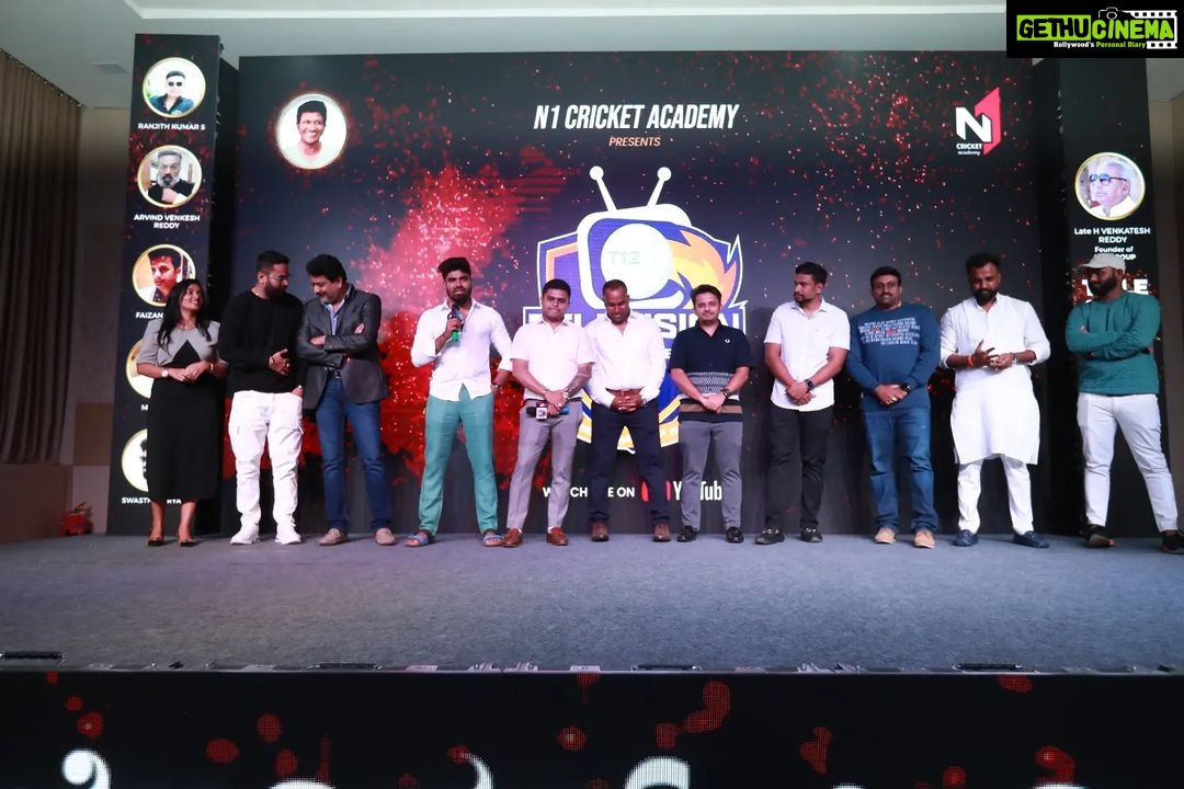 Bhavya Gowda Instagram - TPL season 3 Bhajarangi Boys logo launch !