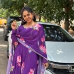 Bhavya Gowda Instagram - 💜 Outfit: @srscollectionss #kannada #kannadaactress #bhavyagowda670 #geethaserial #geethaserialbhavyagowda670 #colors #colorskannada #actor #actresses #telgu #telguactress #starmaa #kks #kalisiuntekaladusukhamserial #instagram #instagood #instadaily #insta #instafashion Bangalore, India