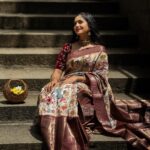 Bhavya Gowda Instagram - Saree: @abhicollections1 MUA: @makeoverby_divyagowda Captured by: @umesh__photography___ Hairstyle by: @hairstylist_bangalore Jewels: @thespatika #kannada #kannadaactress #bhavyagowda670 #geethaserial #geethaserialbhavyagowda670 #colors #colorskannada #actor #actresses #telgu #telguactress #starmaa #kks #kalisiuntekaladusukhamserial #instagram #instagood #instadaily #insta #instafashion Bangalore, India