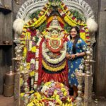 Bhavya Gowda Instagram - Blessed beyond measures🥺❤️ #amma🌎 Sri Bandi Makalamma Temple
