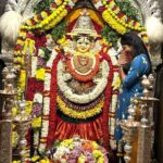 Bhavya Gowda Instagram - Blessed beyond measures🥺❤️ #amma🌎 Sri Bandi Makalamma Temple