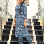 Bhavya Gowda Instagram - 💙 Outfit: @srscollectionss #kannada #kannadasongs #kannadathi #shooting #geetha #kannadaserial #geethaserialbhavyagowda670 #bhavyagowda #style #outfits Bangalore, India