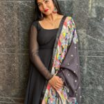 Bhavya Gowda Instagram – 🖤
Outfit: @anthariya_ 
Jewel: @thespatika Bangalore, India