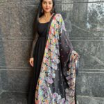 Bhavya Gowda Instagram – 🖤
Outfit: @anthariya_ 
Jewel: @thespatika Bangalore, India