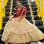 Bhavya Gowda Instagram – ❤️
Outfit: @rentyourlook_by_chandangowda 
Jewels: @thespatika Bangalore, India