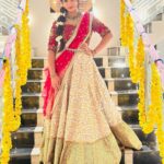 Bhavya Gowda Instagram – ❤️
Outfit: @rentyourlook_by_chandangowda 
Jewels: @thespatika Bangalore, India