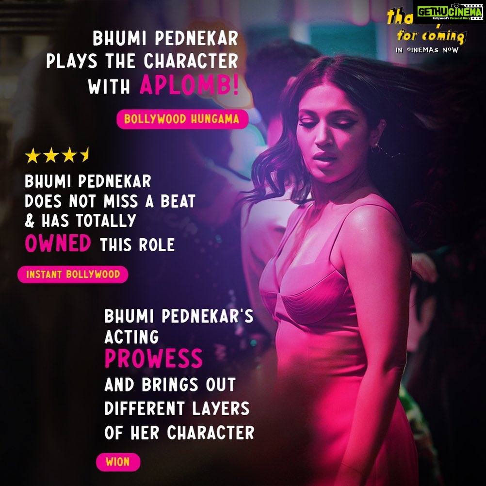 Bhumi Pednekar Instagram - Thank you for coming & giving so much love ❤️ Book your tickets now. Link in bio @shehnaazgill @dollysingh @kushakapila @shibani_bedi #PradhumanSinghMall @natasharastogi @Gautmik @sushantdivgikr @salonidaini_ @dollyahluwalia @kkundrra @tejaswidevchaudhary @anilskapoor @shobha9168 @ektarkapoor @rheakapoor @karanboolani @radsanand @prashastisingh @pranavgoswamy @udayanbhat @gaurisathe @jpaarth @balajimotionpictures @akfcnetwork