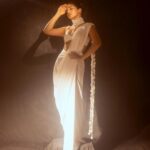 Bhumi Pednekar Instagram - Neeche Ishq Hai, Oopar Rab Hai, Inn Dono Ke Beech Main Sab Hai. . . . Wearing head to toe @nikhilthampi @tiesta.shoes x NikhilThampi Hair @the.mad.hair.scientist Makeup @niccky_rajaani Clicked by @dinesh_ahuja