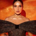 Bhumi Pednekar Instagram – Tonight for @jioworldplaza ✨
.
.
.
Outfit – @sadekmajed
Jewellery – @sajjante

Styled by – @manishamelwani
Style team – @sim.ran_awayy @gypsy.girl.world
Hair – @the.mad.hair.scientist
Makeup – @niccky_rajaani
Photographer – @tejasnerurkarr
Managed by – @thebombaygirl_