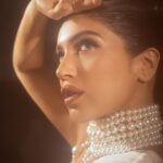 Bhumi Pednekar Instagram - Neeche Ishq Hai, Oopar Rab Hai, Inn Dono Ke Beech Main Sab Hai. . . . Wearing head to toe @nikhilthampi @tiesta.shoes x NikhilThampi Hair @the.mad.hair.scientist Makeup @niccky_rajaani Clicked by @dinesh_ahuja