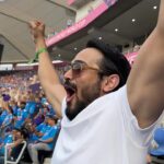 Bhuvan Bam Instagram - Kept Thand throughout the match & witnessed us win! @sprite_india #Sprite #ThandRakh #CWC23