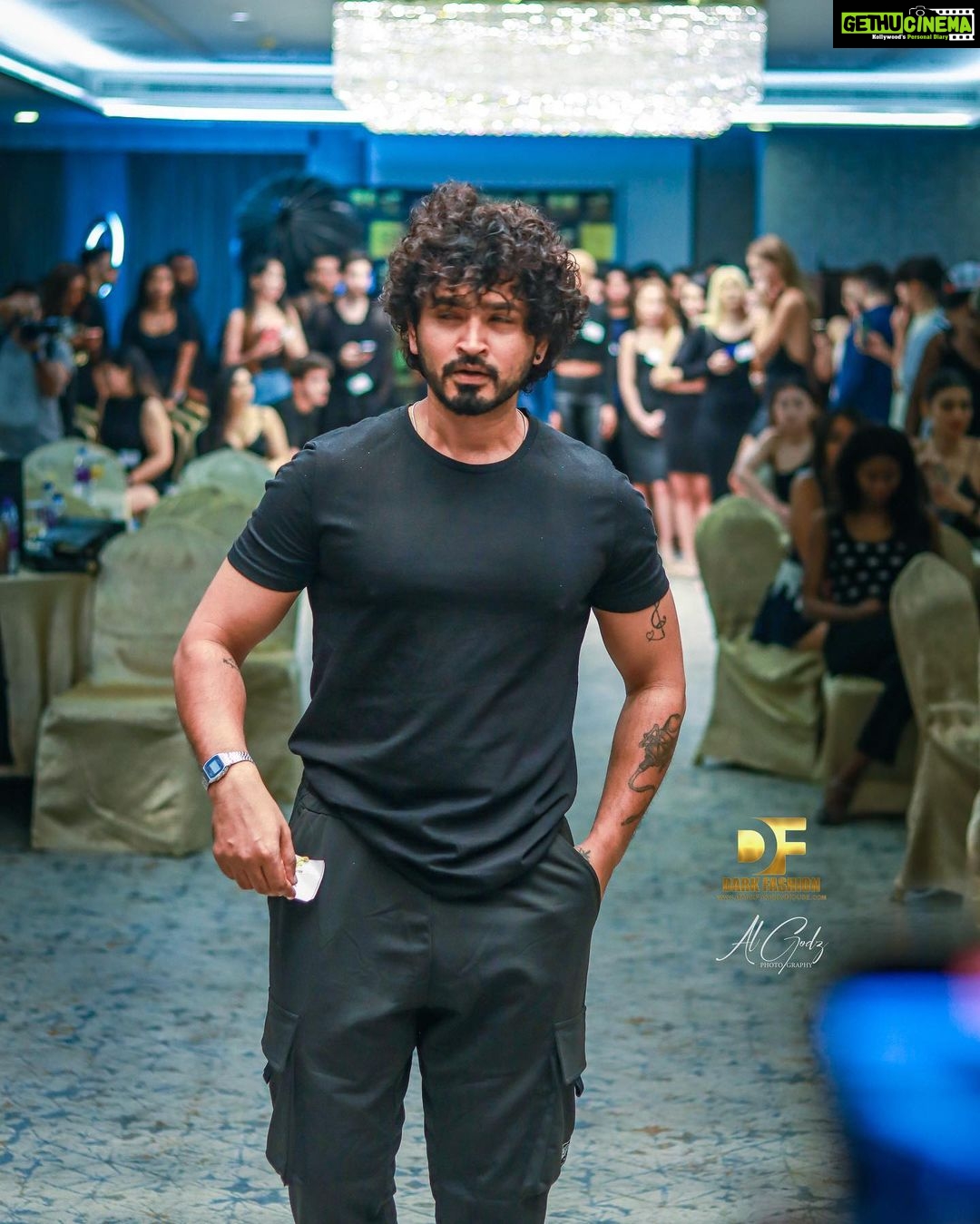 Bravo Instagram - - so , this Happened last week 😅 Back in the good ol' school days, I was like, ", WOOOW ! those models on TV are like pros , ! I wanna be a glam star too, rocking those TV ads!" CUT TO 2023 , guess what? I just walked the runway at this super cool 1st Round of @darkfashionweek 🎥⭐️⭐️ - I was all jittery and nervous ( actually ) walking alongside those pro models, AND I got picked - I GOT SELECTED😁⭐️ a TV ad or a Big life size hoarding with my pic on it for some random product is not so far .. LIFE IS LIKE “ bro , Let’s do this too !”📺💃 - @_gauri_v_ always pushing me to do stuff like this - 🔥🔥 Thanks @noordeen_photography @al_godz @skfotofactory @tariq.ahmed21 - Let’s do more 🔥🔥🔥 #manifestation Dubai, United Arab Emirates