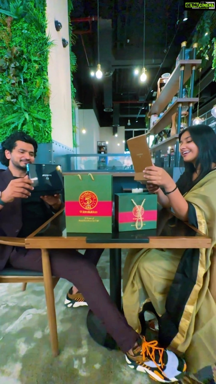 Bravo Instagram - #Ad - Proposal gone right ✅✅😅😅😅😃 with @joyalukkas So , this AKSHAYA TRITIYA , ⭐️ on purchase of 2500AED worth Gold Jewellery get 50AED Gift Voucher ⭐️ on purchase of 2500AED worth Diamond , Pearl and Apollo jewellery Get 200AED Gift voucher ⭐️Pay 10% Advance and get guaranteed gold rate protection ⭐️ also no making charges on 8gm gold coins Visit your nearby @joyalukkas store ❤️ ————- Cast - @being_wonderfully_weird - @sanjana.chirakara - shot by @_gauri_v_ Music @anirudhofficial @mithran_r_jawahar Directed & edited @being_bravo —————- *The concept in this video is purely fictional, so enakku kalyanam aiducha nu kettu kadupetha venaam* 😂 ——- #instagood #love #joyalukkas #paidpromote #paidpromotebussines Dubai, United Arab Emirates
