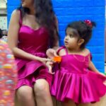 Charu Asopa Instagram - Thank you @shilpsaxena for designing such beautiful outfits for me and Ziana. I love you for this 😘😘❤️🧿😘🥹