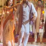 Charu Asopa Instagram - Dance sequence in Kaisa hai Yeh Rishta Anjana with angry Rajat and happy Mridula😍❤️