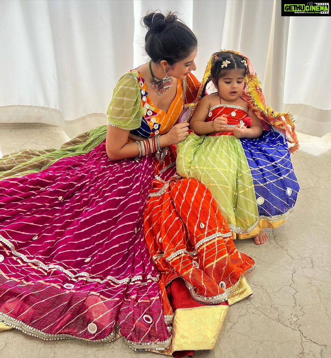 Charu Asopa Instagram - Happy Durga ashtami to everyone 🙏❤️🧿