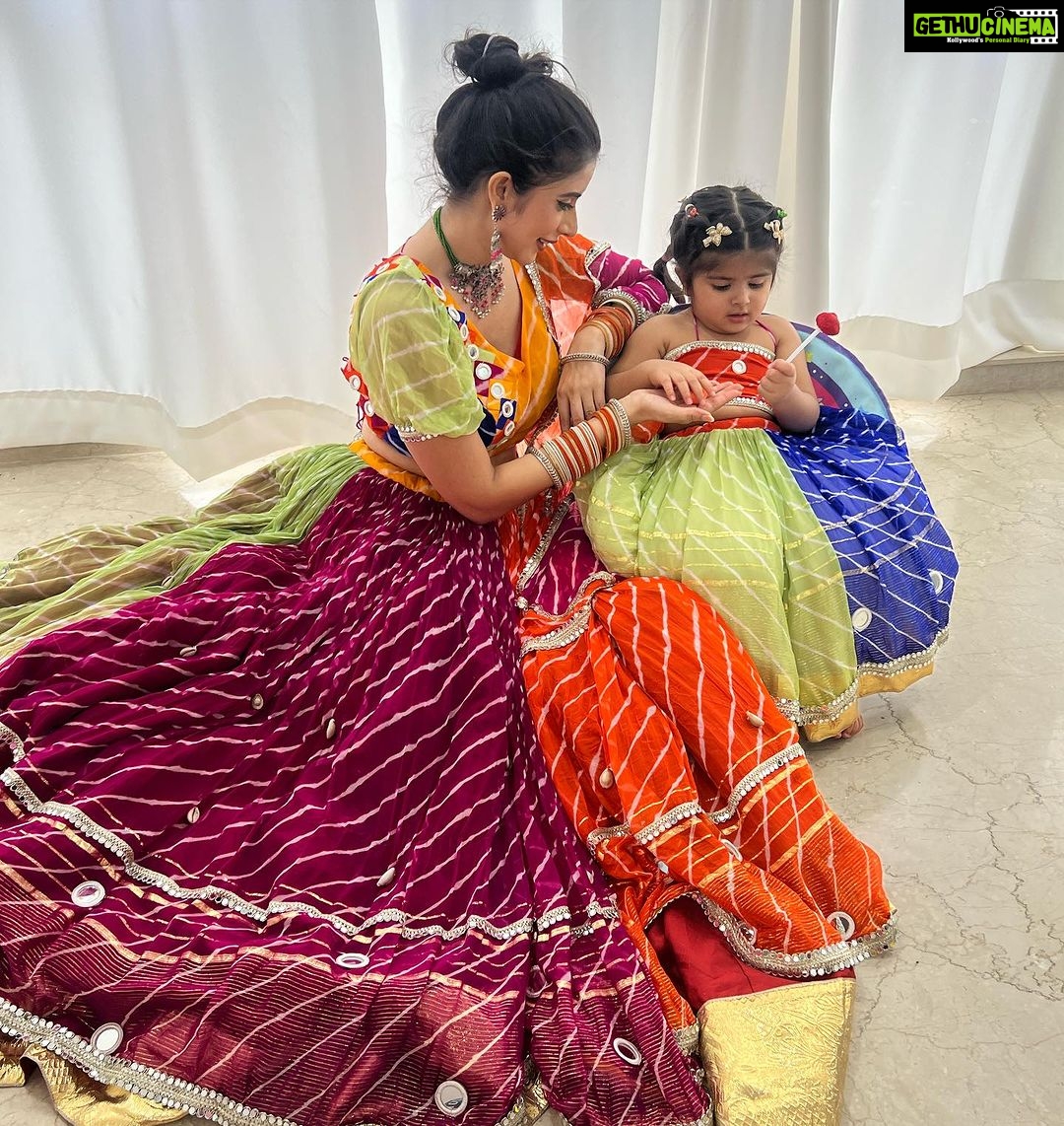 Charu Asopa Instagram - Happy Durga ashtami to everyone 🙏❤️🧿