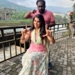 Chitra Shukla Instagram - #wrap 🎥🎞️for the film #vikaramaara Great experience I received and learned a lot. Worked with very Good Team and well experienced name’s. Thank you everyone 🙏🏻 #gratitude ✨ #telugumovie #marathimovie #swipwleft @thrikotionline @actordevgill @rahulchecks82 #chitrashukla India