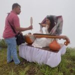 Chitra Shukla Instagram - Real become reel 🙂😍 It Was little tough for me to shot there in extreme cold clouds 🤍☁️🌨️🏞️ #some #glimpse #shoot #movie #songs #chitrashukla #reelsindia #reelsinstagram #reelsviral #reelsinsta