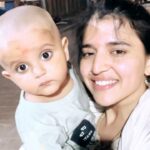 Chitra Shukla Instagram - My cutest nephew turn 1 Today 😊✨🌹 #happybirthday #omkarsbirthday #omkarbirthdaycelebration🎉 #firstbirthday