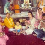 Chitra Shukla Instagram – Blessings receiving day💫
My birthday and Ma papa anniversary is the Best day of my life😊Today♥️ #11thmay 
wishing The best life to My parents and me by the lord Venketeshwra 🙏🏻✨ with family we had Lakshminarayna Abhishek ✨☀️✨felt so blessed. 
Wishing all happiness,love,prosperity and good health to all of us.😊♥️🌹✨🥰😍💫❤️💫✨✨🥰🥰
#abhishekday @narendrashukla1107 @yogendrashukla725 @pretty_preet1993 @shubhamshukla0210 @starkanav @shuklafamilylove 
#happiestbirthday #happiestanniversary #shuklafamily पावन सिद्धधाम श्री लक्ष्मीवेंकटेश देवस्थान, छत्रीबाग इंदौर