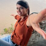 Chitra Shukla Instagram - Respect your time. It is always trying to give you the Best. Use it well 🌅✨ #happylikechild #chitrashukla #instagram #instagood #instadaily #instamood #instapost #swipeleft Penna river Siddavatam