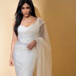 Chitrangada Singh Instagram - 🤍🤍🤍🎖️ N This one is for gaslight ! Rukhmani was so special..💫 Thanks @pavankirpalani @akshaipuri @rameshtaurani ji n the whole team 💛 . . . Hair & makeup : @meghnabutanihairandmakeup Outfit @premyabymanishii Jewellery @vasundharajewelry Styled by @anshikaav Assisted by @bhatia_tanisha Images : @deepak_das_photography