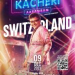 D. Imman Instagram – Hello Switzerland!
Here I Come with my band to perform exclusively for you! Excited to see you all on December 9th at Halle 622,Therese-Giehse-Strasse 10,8050 Zurich!
#KacheriAarambam #DImmanLiveInSwitzerland 
Presented by @thecrown_official 
Production and Management:-
@matchboxmediaworks @shiran_mather @njadoonanan 
Praise God!
#LiveConcert #Switzerland #DImman #Imman #Zurich