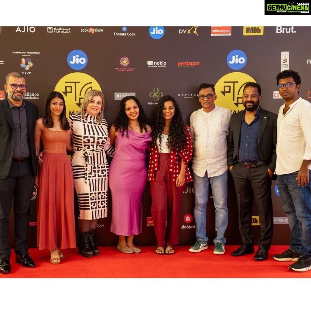 Darshana Rajendran Instagram - Thank you for the wonderful response for both our screenings of Paradise at @mumbaifilmfestival. Missed Rajeevettan and @roshan.matthew and our lovely friends from Srilanka who couldn’t make it. I hope we get to watch it together soon. Thank you for dressing me up on both days, @ela_india. And thank you for the jewellery, @nidhimariamjacob ❤ Thanks for the photographs, @poombata