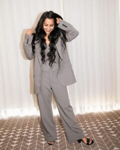 Darshana Rajendran Instagram - For ‘Paradise’ at 2023 Busan International Film Festival 

Styled by: @damini_styles 
Assisted by: @niddhii_jain 
Jewellery: @ishhaara @ascend.rohank 
Outfit: @zara
Photographer: @shashankjayaprasad