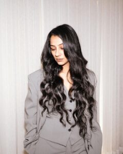 Darshana Rajendran Instagram - For ‘Paradise’ at 2023 Busan International Film Festival 

Styled by: @damini_styles 
Assisted by: @niddhii_jain 
Jewellery: @ishhaara @ascend.rohank 
Outfit: @zara
Photographer: @shashankjayaprasad