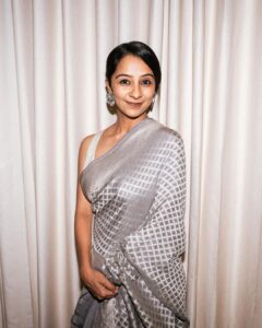 Darshana Rajendran Instagram - For the world premiere of ‘Paradise’ at the 2023 Busan International Film Festival.

Outfit - @shantibanaras
Jewellery - @ruhhette
Styled by - @damini_styles
Assisted by - @niddhii_jain
Photographer - @shashankjayaprasad