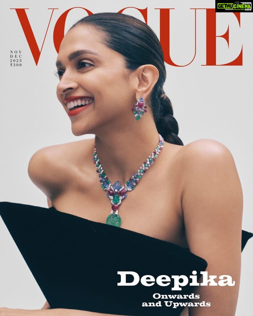 Deepika Padukone Instagram - "When I feel really strongly or passionately about something, I don't think twice about expressing myself. I've grown to become this person where I'm not afraid of speaking my truth or owning up to mistakes. I'm not afraid of saying sorry and I'm okay to be the only person in the room who has a different point of view," says #DeepikaPadukone (@deepikapadukone). Tap the link in bio to read the full November-December cover story. Photographed by: James Tolich (@jamestolic) Written & styled by: Megha Kapoor (@meghakapoor) Makeup artist: Sandhya Shekar (@sandhyashekar) Hair stylist: Yianni Tsapatori (@yiannitsapatori) (@fazemanagement) Fashion assistants: Agnes Solhall (@agnessolhall) Barbara Boucard (@initialsbab) Production by: Kitten Productions (@kitten_production) Dress, Louis Vuitton (@louisvuitton). Earrings, necklace; both Cartier High Jewelry (@cartier).