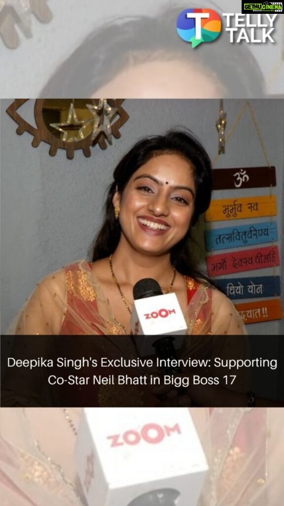 Deepika Singh Instagram - In an exclusive interview with Telly Talk, @deepikasingh150 comes in support of her co-star @bhatt_neil. She reveals Neil is a gentleman & there is nothing artificial about him. She also talks about other contestants & what she likes in them. Watch the video to know more! #tellytalk #deepikasingh #exclusive #neilbhatt #biggboss #entertainment