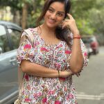 Deepika Singh Instagram - You will face many defeats in life, but never let yourself be defeated. -Maya Angelou . . #wearing @byutify.in #thoughtoftheday #cottondress #deepikasingh