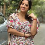 Deepika Singh Instagram - You will face many defeats in life, but never let yourself be defeated. -Maya Angelou . . #wearing @byutify.in #thoughtoftheday #cottondress #deepikasingh