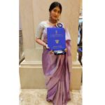 Denisha Ghumra Instagram - I knew this day was going to come.. But when it actually happened and i was there.. ❤ . Just Thank you to all there is 🌟 Dreams do come true..! . 23-12-2019 . . @hellarothefilm . . #nationalawards2018 #specialjuryaward #silverlotus The Ashok Hotel