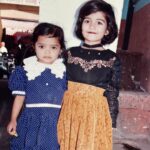 Denisha Ghumra Instagram - Thanks to god that if not real i am still blessed by as real a sister ❤️ . @myrjdhara Happy sisters day mari behnaaa 👯‍♀️ @kataria._.shreyas_033 Shreyu babu i love you😘 . #sistersday #sisterlove #denishaghumra #dharakataria #shreyaskataria