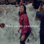 Denisha Ghumra Instagram - I am clearly a waterbaby 🌊🌊 . #waterbodies #waterbaby #denishaghumra #trendingaudios #naturereels #loveonlylove Lonavla