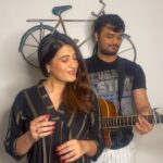 Denisha Ghumra Instagram - This song comes from love and so do we 🤍 . @shastribalraj Tere Hawale kar diya ❤️ . My beautiful outfit which i absolutely love - @urban_closet07 . @ipritamofficial @arijitsingh @shilparao @amitabhbhattacharyaofficial Only love for you🤍 @aamirkhanproductions @kareenakapoorkhan @tseries.official @monajsingh ❤️❤️ . #terehawale #arijitsingh #shilparao #trendingsongs #trendingaudio #balrajshastri #denishaghumra #trendingindia