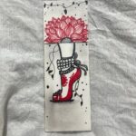 Denisha Ghumra Instagram - Art keeping me sane ❤️ . Loving what i get to by my choice every day! If you are a person of books, let me know what you like and i will try and make that into a bookmark! 🌸 . DM TO ORDER YOURS🤍 . #denishaghumra #artistsoninstagram #artforsalebyartist #bookmarksofinstagram #bookmarksforsale #bookmarkpainting #bookmarkcollection #lovewhatyoudo