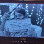 Denisha Ghumra Instagram - Being on sets is my home and happy place 🌸 . Captured by - @aakash_dp . #onset #ohogujarati #ramanbhaman #denishaghumra