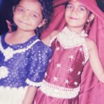 Denisha Ghumra Instagram - Thanks to god that if not real i am still blessed by as real a sister ❤️ . @myrjdhara Happy sisters day mari behnaaa 👯‍♀️ @kataria._.shreyas_033 Shreyu babu i love you😘 . #sistersday #sisterlove #denishaghumra #dharakataria #shreyaskataria