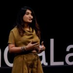 Denisha Ghumra Instagram - TEDx Talk day was a good day. Looking back at my entire journey, made me feel so good about myself. We often forget where we came from and how we started 🌸 . Thank you @vatsal_1994 @myrjdhara 🤍 . Outfit - @houseoffett Styled by - @ishhaa_nagar MUAH - @brides_byhetnajadeja Jewellery - @thejewelstudiio . #tedx #tedxtalks #tedxspeaker #tedxyouth #tedxwomen #tedxindia #lifejourney #beinganactor #changingperceptions #nealdonaldwalsch #conversationswithgod #loveisallthereis #denishaghumra