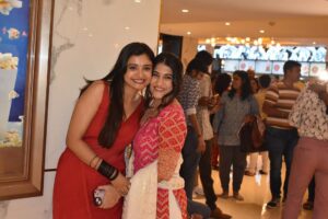 Denisha Ghumra Instagram - At the Premier of Chandlo 
.
A story of a mother-daughter in law as never told before. A story of Relationships and love in its most real sense ❤️
I have always been a fan of @kaajalov for her Novels. Ek sanjne sarname and MaunRaag being my favourite novels of hers! The female characters she writes have stayed with me. @shraddhadangar_official you are growing at such speed in your performances, the graph is only going up! So so happy for you ❤️ here is to many more.. 
@manavgohil your performance and presence both had my heart. Hope to see you in many more Gujarati films 🌸
.
@thejayeshmore Always the best!!! And the cutest❤️
@ojasrawal to leave impact with a single scene! It was a pleasure to see you as utsav ❤️
.
@the_hardik_gajjar Congratulations to you sir for creating this beautiful film which will surely be loved for years to come 🌸
.
To the whole team Many Many Congratulations 🤍
.
Photos by - @rufas_christian - Thank you for such beautiful pictures 
#chandlo #chandlofilm #gujaratifilm #gujaraticinema #shraddhadangar #manavgohil #kaajalozavaidya #ojasraval #maulikchauhan #balrajshastri #denishaghumra
